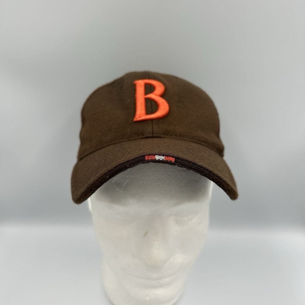 VTG Cleveland Browns Hat Cap Adult Brown Nike Team NFL 90s Y2K